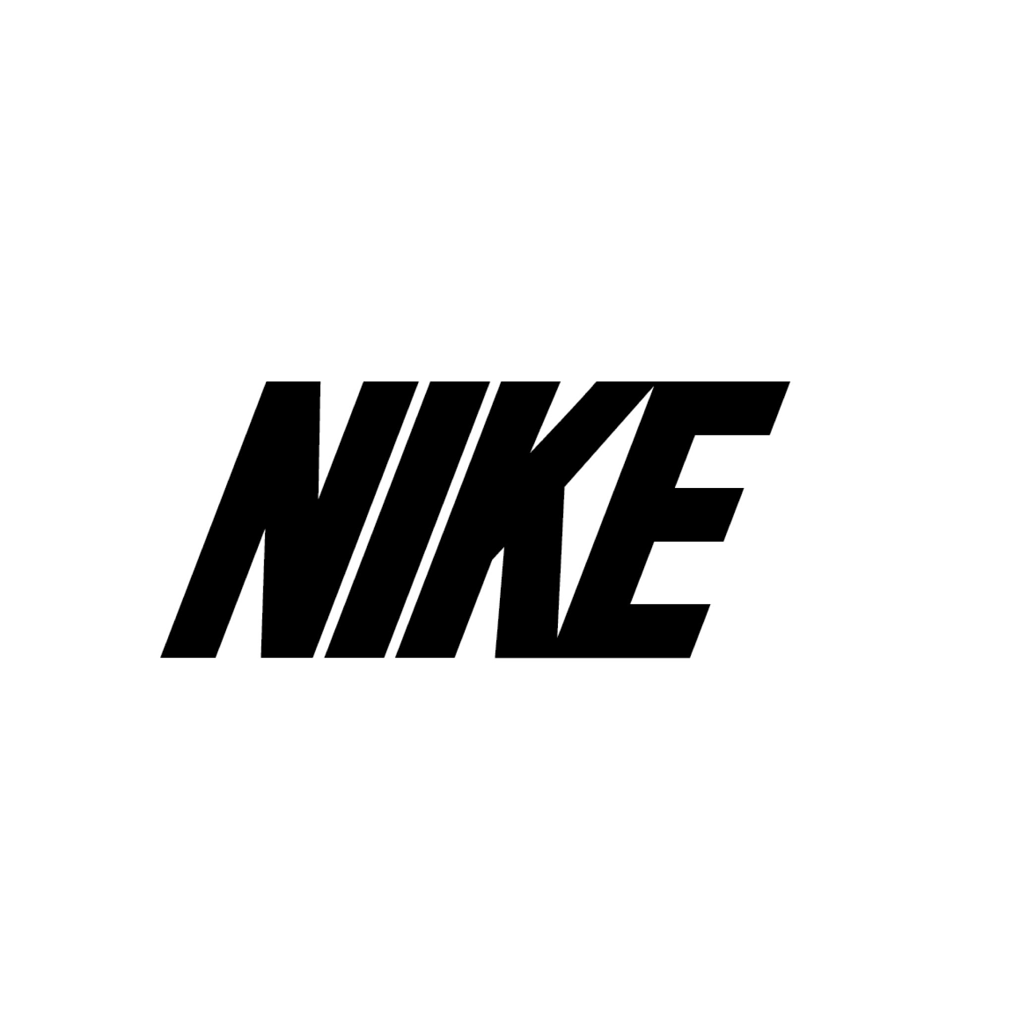 Custom Font Of The Nike Logo Iron On Transfer Stickers For T Shirt/Jerseys